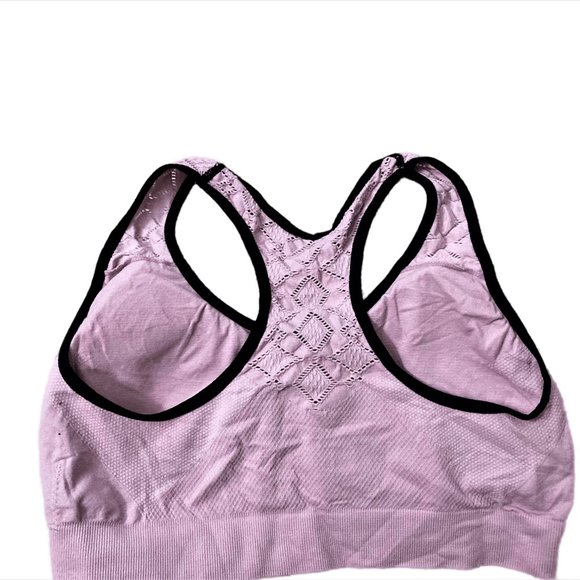 NWOT Xersion Women's Tag Free Pink Sports Bra Medium - Picture 2 of 3